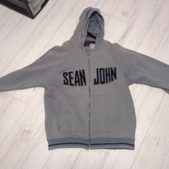 SEAN JOHN ジップアップパーカー グレー XXL - メルカリ