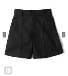 ピンタックハイウエストショートパンツ[gm628]のサムネイル