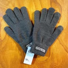 手袋　温かい　GUESS 　グローブ 　カラー：グレーのサムネイル