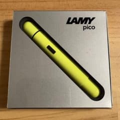LAMY pico ボールペン ネオンイエロー ケース付 - メルカリ