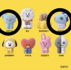 BT21 フィギュアセット KOYA MANGのサムネイル