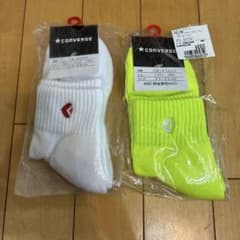 CONVERSE バスケットボール ソックス 2足セット 23-25cmのサムネイル