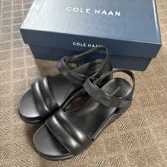 COLE HAAN ZEROGRAND サンダル 黒　23㎝のサムネイル