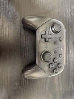 Nintendo Switch プロコン、クリアブラック、のサムネイル