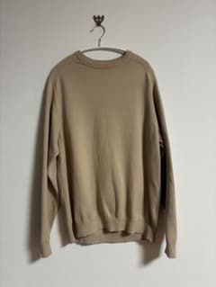 バトナー　【BATONER】MOLESKIN YARN CREW NECKのサムネイル