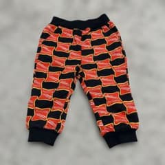 【美品】マーキーズ レッドコーヒー柄パンツ 95cmのサムネイル