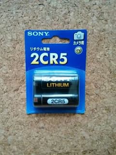 SONY ソニー　リチウム電池　2CR5 新品未開封のサムネイル