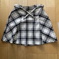 ピンクラテモノトーンチェック柄スカートのサムネイル