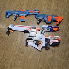 NERF ナーフ トイガン まとめ売り 5点セット - メルカリ