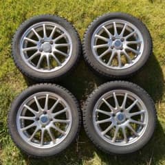 メガネさま専用(中古)ホイール付きスタッドレス2015年製165/55R15のサムネイル