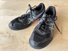 ASICS バレーボールシューズ ブラック/グレー/レッドのサムネイル