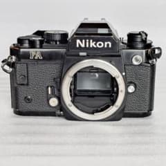 実用良品 ニコン FA ブラック 方眼E2スクリーン 当時物使用説明書付のサムネイル