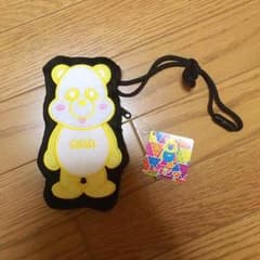 AAA え〜パンダアップリケポーチ 黄色のサムネイル