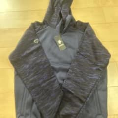 DESCENTE ハーフジップ パーカー ネイビー 新品のサムネイル
