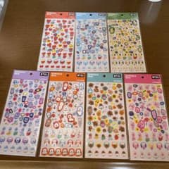 BT21 スケジュールシール　7種のサムネイル