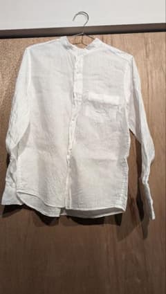 無印良品　メンズ　リネンシャツのサムネイル