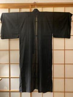 男物浴衣　黒　LLのサムネイル