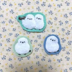 ハンドメイド フェルトワッペン 3個セット - メルカリ