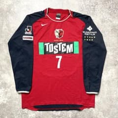 正規選手支給品04-05 鹿島アントラーズ home L/S 新井場徹 #7】 - メルカリ