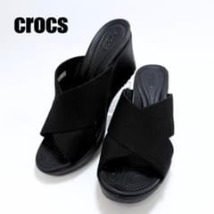 美品】crocs レイ2.0 Xストラップ ウェッジ 廃盤希少 w7 23cm - メルカリ