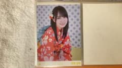 乃木坂46 生写真　浴衣　2022 賀喜遥香　座り　ヨリ　レアカット　レアポーズのサムネイル
