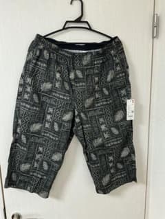 UNIQLO ステテコ＋ XXL ダークグレー リーフ柄のサムネイル