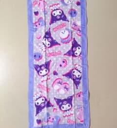 新品 クロミ フェイスタオル 34×80cm 1枚 パープル sanrio 総柄 - メルカリ