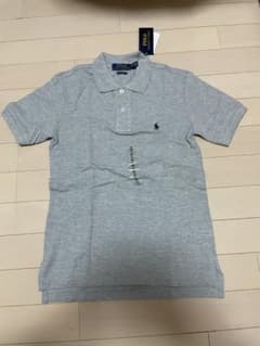 キッズ　Polo Ralph Lauren グレー ポロシャツ 新品タグ付きのサムネイル