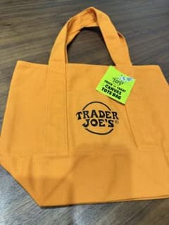 TRADER JOE'S オレンジ トートバッグのサムネイル