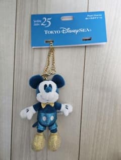【新品】ぬいぐるみチャーム 25周年 ミッキー　ディズニーシーのサムネイル