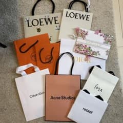ハイブランド ショップ袋 まとめ売り 10枚セット - メルカリ