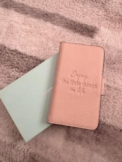 Samantha Thavasa 手帳型ケース ピンクiPhoneXのサムネイル