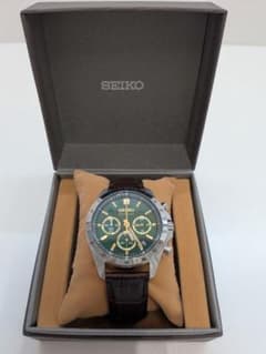 SEIKO クロノグラフ グリーン 8T63-00D0 箱付 SEIKO クロノグラフ グリーン 8T63-00D0 箱付 - メルカリ