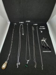 アクセサリーまとめ売り／SV・K14WG・SWAROVSKIのサムネイル