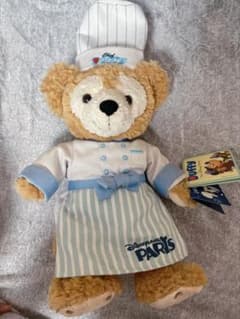 Disneyland Paris Exclusive Duffy Chef Plush Toy with Tag (Discontinued)