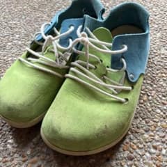 Birkenstock スエードスニーカー 36 グリーン/ブルーのサムネイル