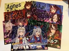 ウマ娘　A5 クリアビジュアルポスター 7種