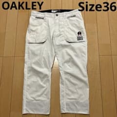 OAKLEY オークリー パンツ ゴルフ ホワイト サイズ36 - メルカリ