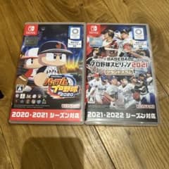 Nintendo Switch プロ野球スピリッツ2021 パワプロ Switch パワプロ2020 プロ野球スピリッツ2021 ソフト2本セット - メルカリ