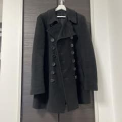 OLD GUCCI 黒 ダブルブレスト ピーコート OLD GUCCI 黒 ダブルブレスト ピーコート - メルカリ