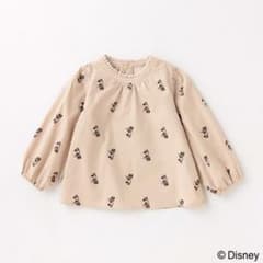 petitmain DISNEYミニーマウス　総柄長袖ブラウスのサムネイル