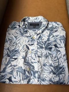 BANANA REPUBLIC 半袖アロハシャツ ボタニカル柄のサムネイル