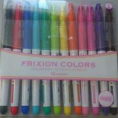 Friction COLORS 12色 こすると消えるカラーペンのサムネイル