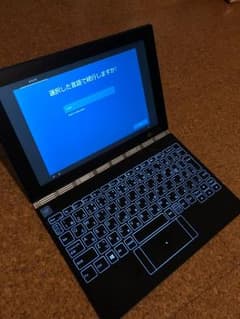 Lenovo Yogabook windows10 SIMフリーのサムネイル