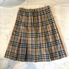 希少 古着 旧タグ 50s Burberry ノバチェック プリーツスカート - メルカリ
