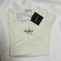 CKJK ジョングク　  ロゴ　Tシャツ　ホワイト　XS ジョングク Calvin Klein CKJK グク Tシャツ ホワイト XS - メルカリ