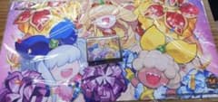 大集合！アカネ&アサギ&コハク！　プレイマットスリーブセット 出品時最安値】大集合！アカネ＆アサギ＆コハク プレイマット スリーブ