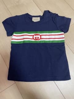 GUCCI ネイビー ストライプ Tシャツのサムネイル