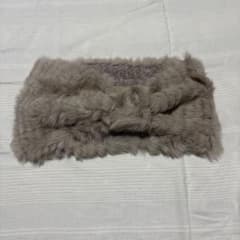 ベージュ　ファー ボレロ リボンデザインのサムネイル