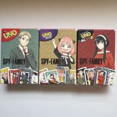 SPY×FAMILY UNO ハッピーセット3種セットのサムネイル